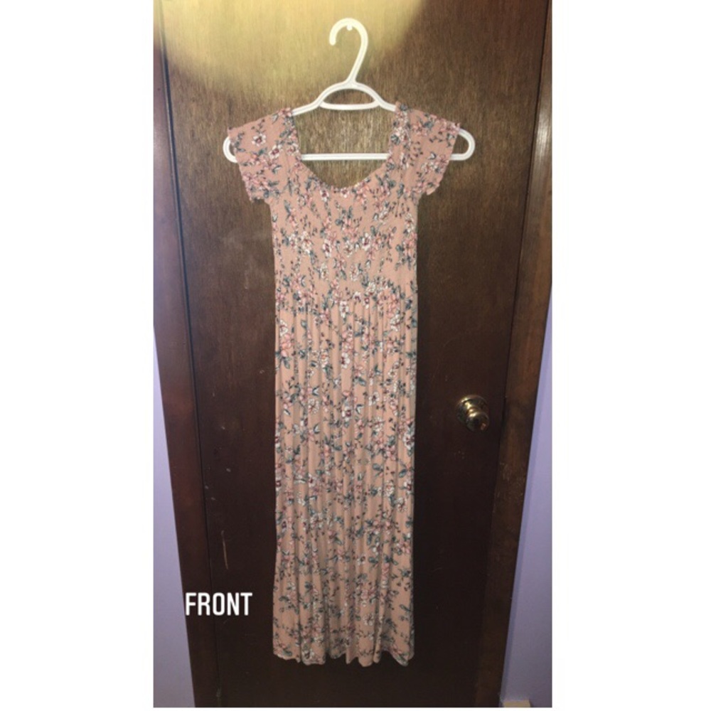 Aeropastle Floral off the shoulder Maxi Dress